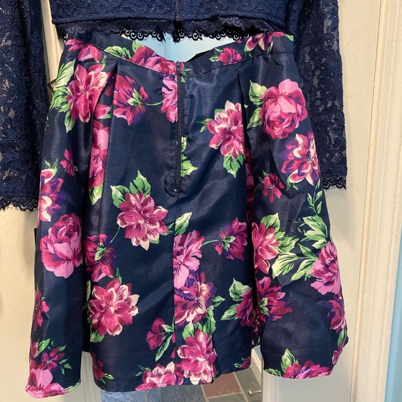 Two Piece Semi Formal Dress - Picture 4 of 15